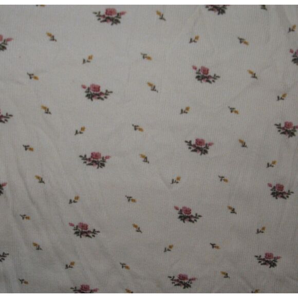 NATURAL REFLECTIONS Floral Plus Sz 2X Casual Wear Stretchy Ribbed Henley Shirt - Picture 3 of 3